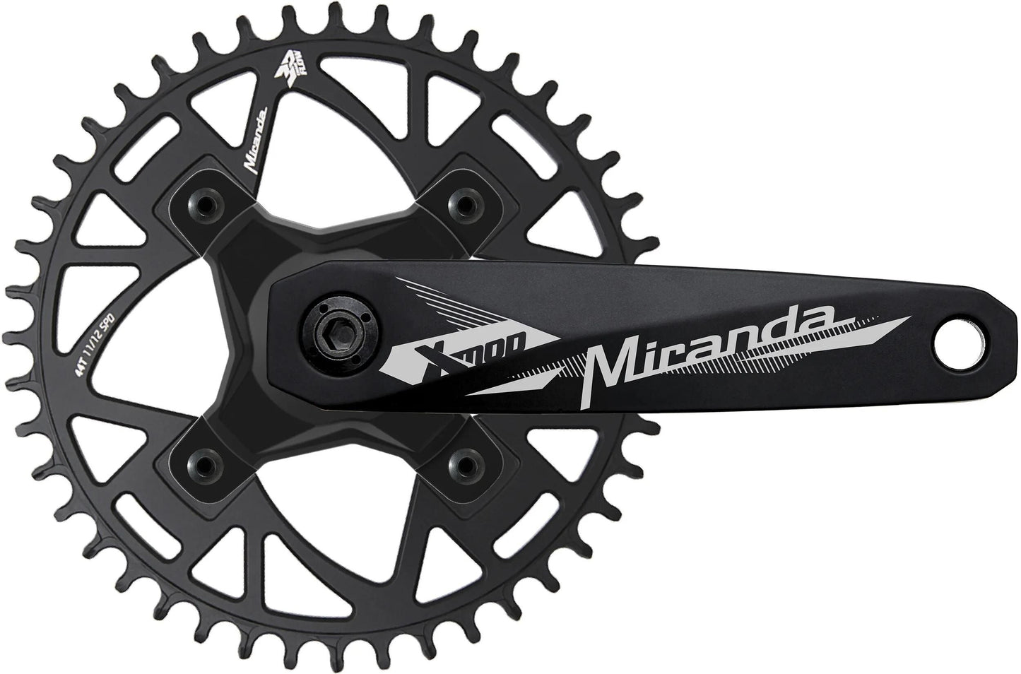 Miranda chainring modular mrtb chainflow 3d crankset mod.mrtb chainflow 3d 32t