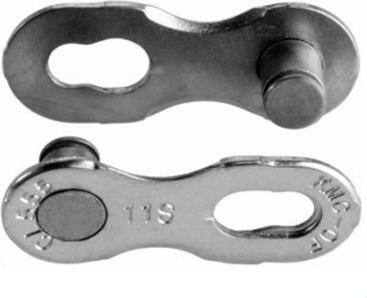 KMC Bicycle Chain MissingLink 11NR EPT Silver 5.65mm Non-Reusable